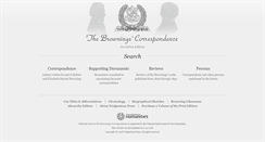 Desktop Screenshot of browningscorrespondence.com