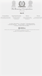 Mobile Screenshot of browningscorrespondence.com